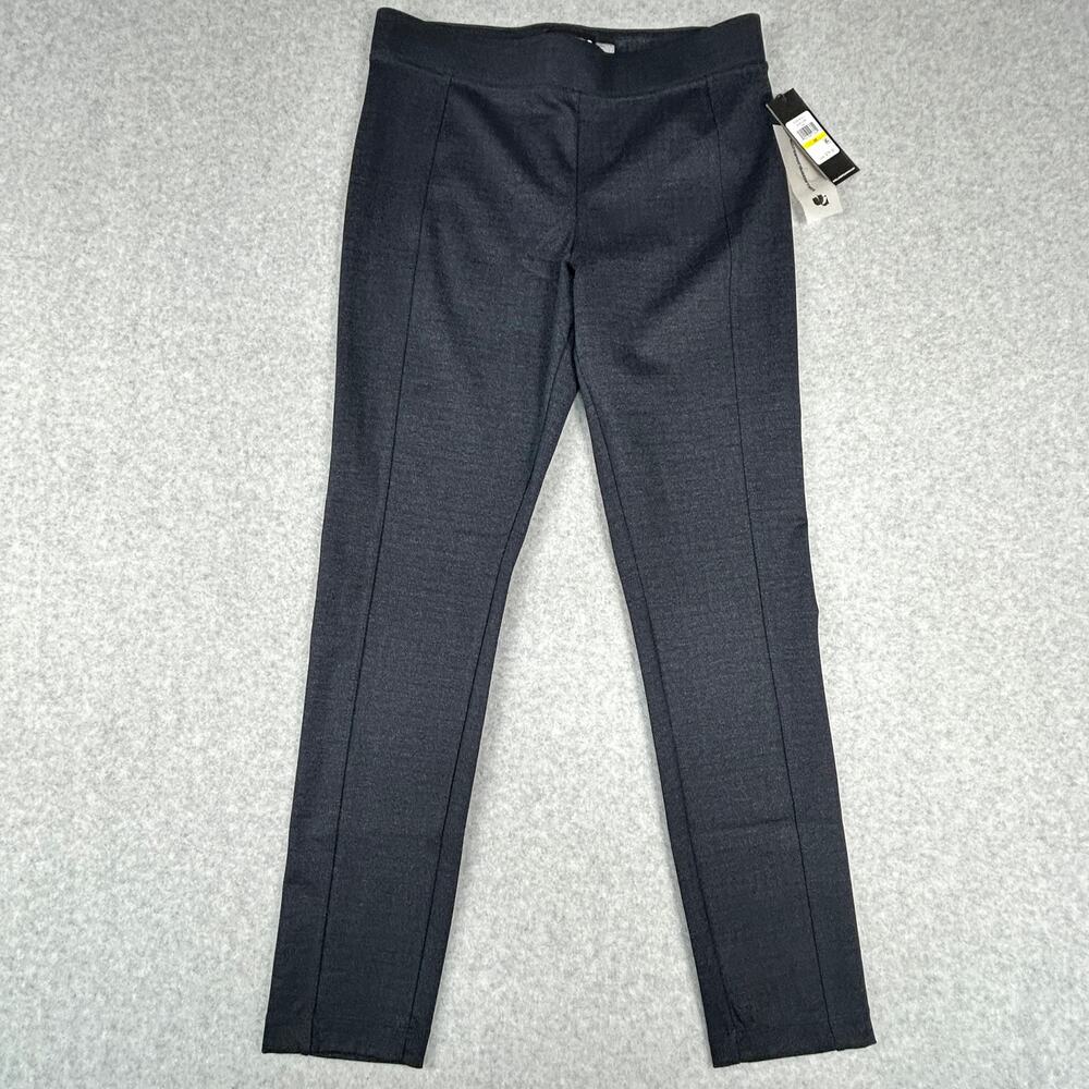 Karl Lagerfeld Paris Essentials Stretch Pant NWT Womens M Blue Pull On Legging